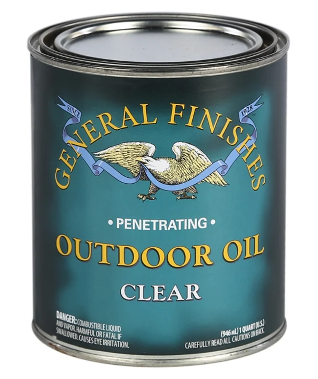 General Finishes Outdoor Oil, Quart