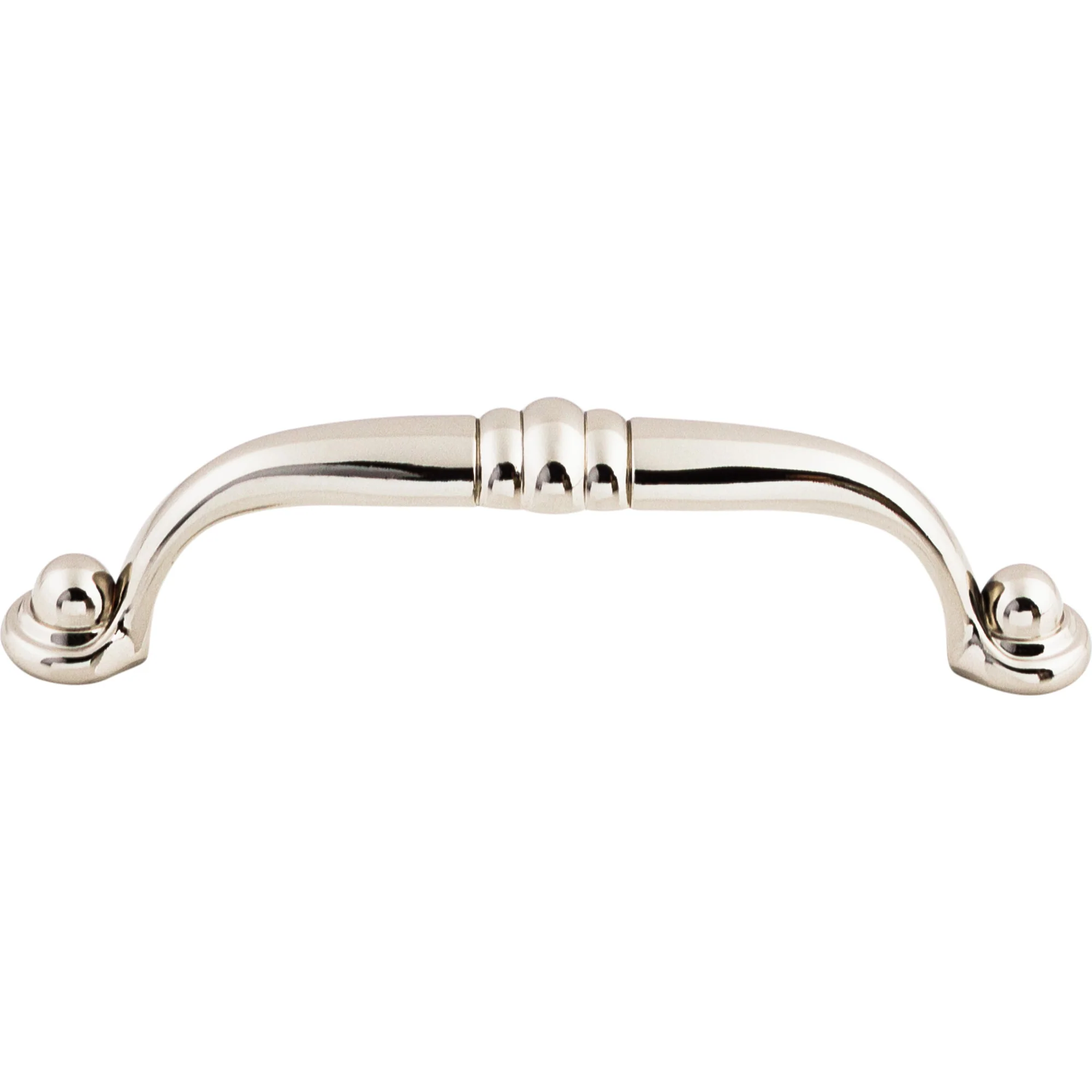 Top Knobs Asbury Voss Pull Polished Nickel 3-3/4″ Center to Center