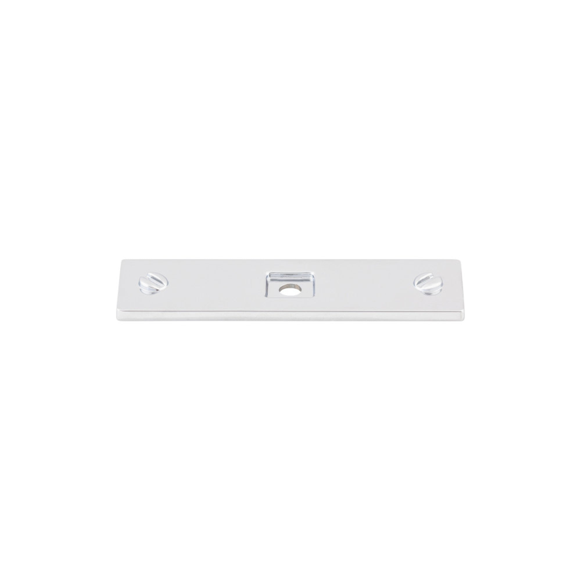 Top Knobs Barrington Backplate, Polished Chrome
