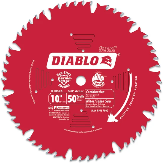 Diablo Combination Saw Blade for Wood