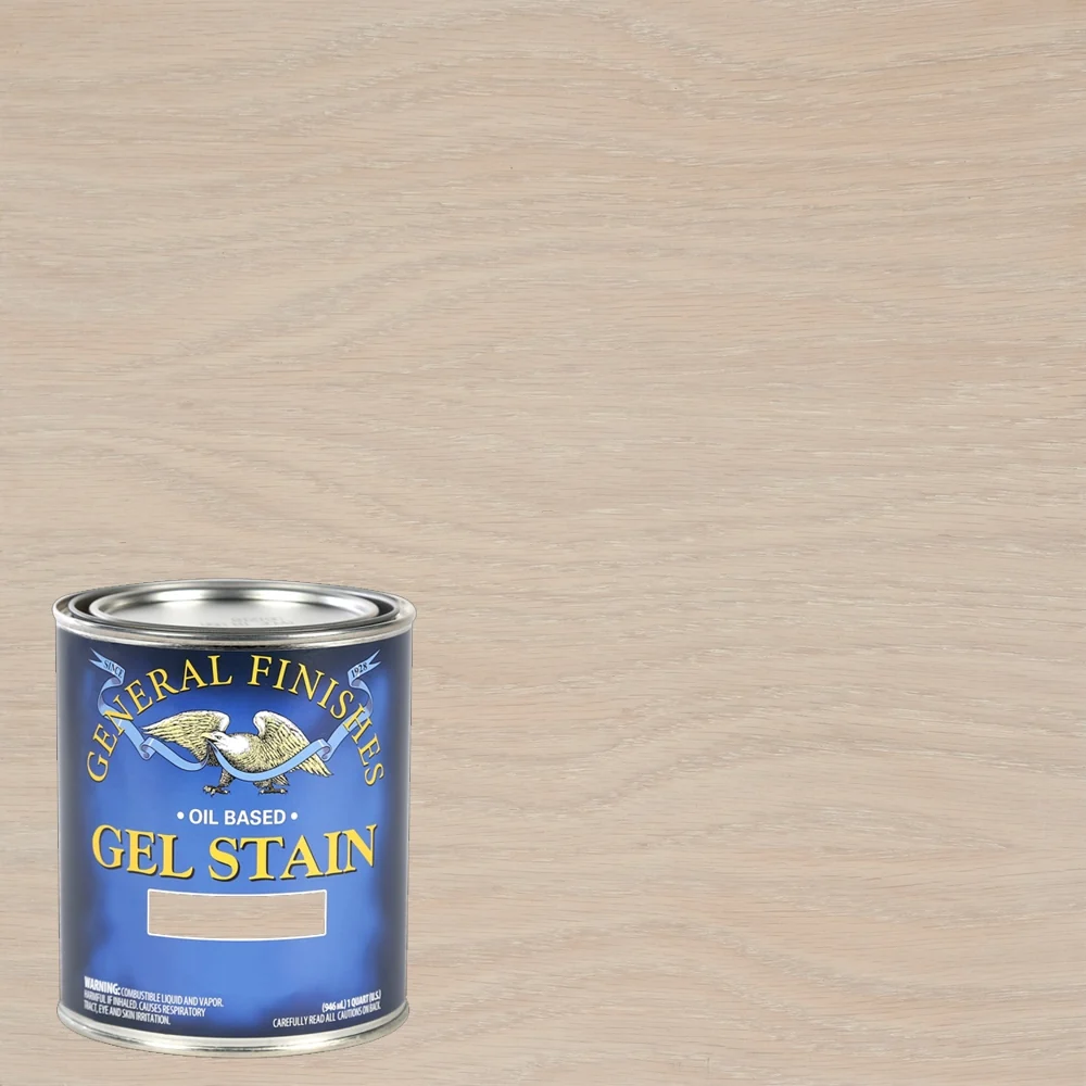 General Finishes Gel Stain, White, Quart