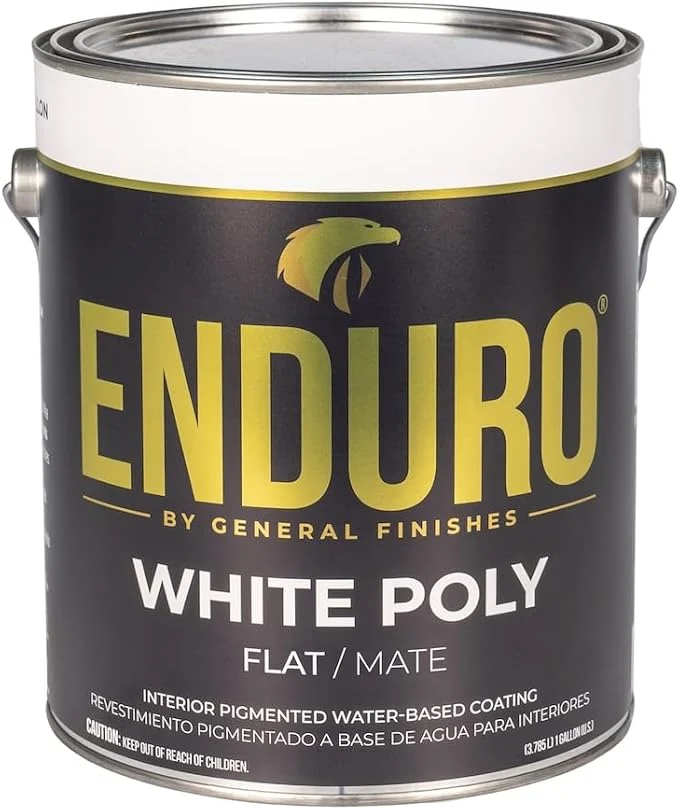Enduro White Poly, Flat, Gallon