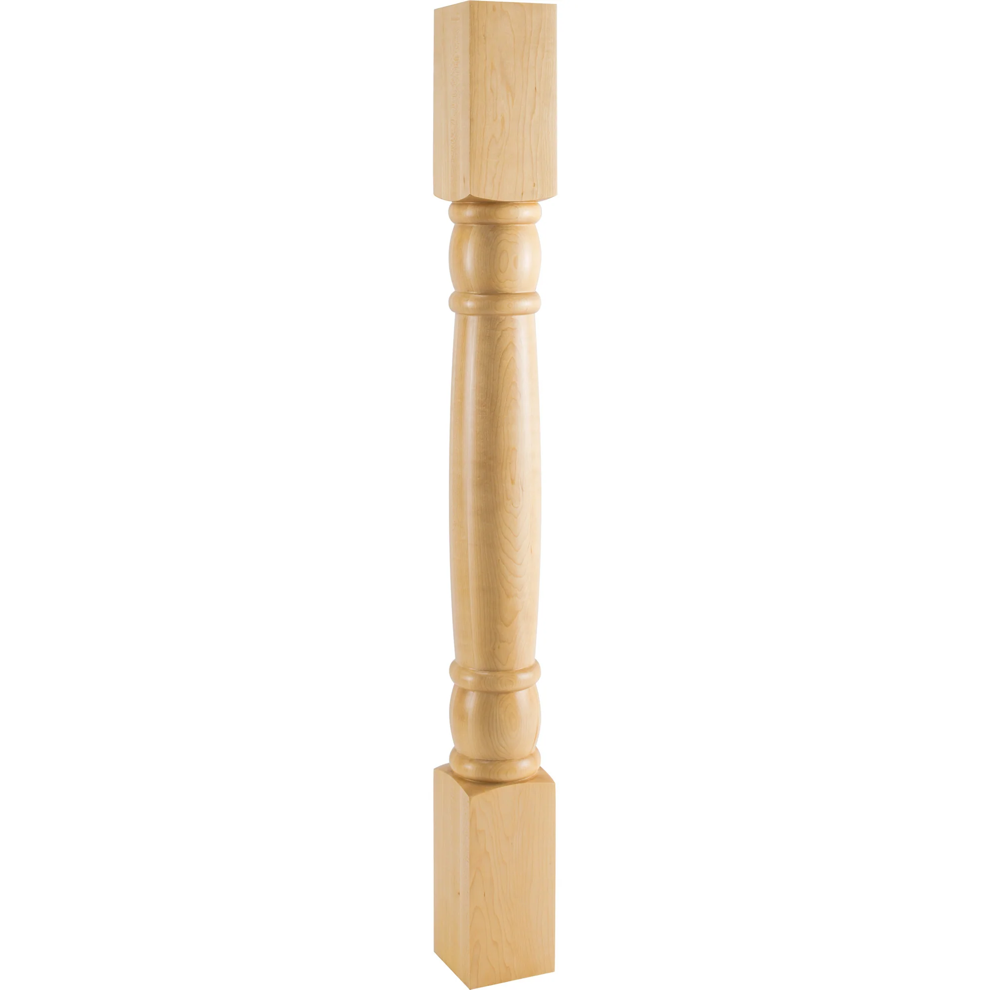 Hardware Resources Doric Post White Birch 3-1/2″ Width