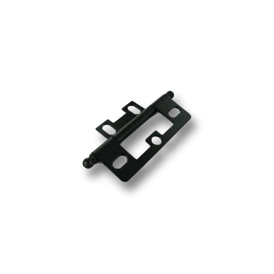 Schaub Hinge Non-Mortise Ball Tip Solid Brass, Mate Black