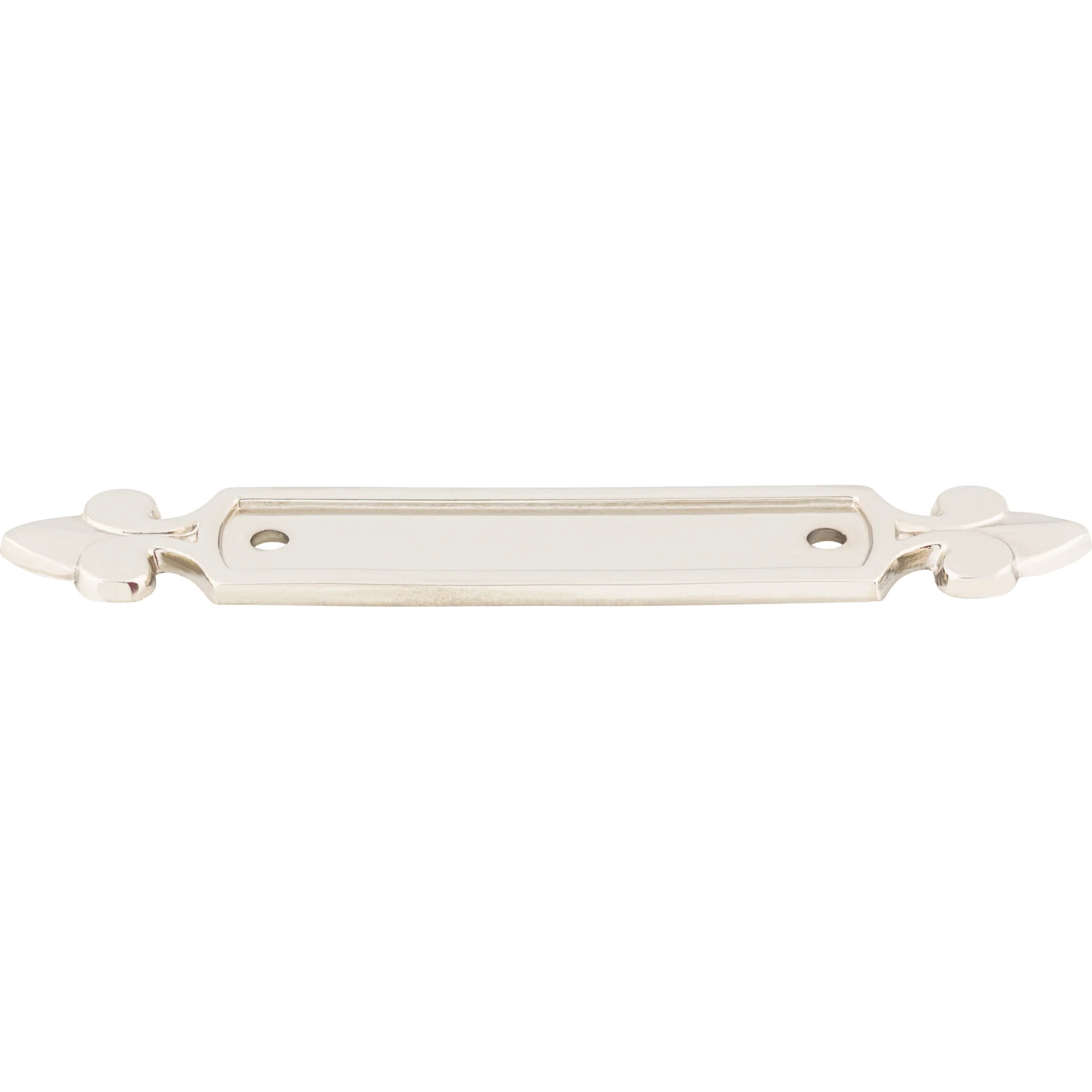 Top Knobs Tuscany Dover Backplate Polished Nickel Center to Center