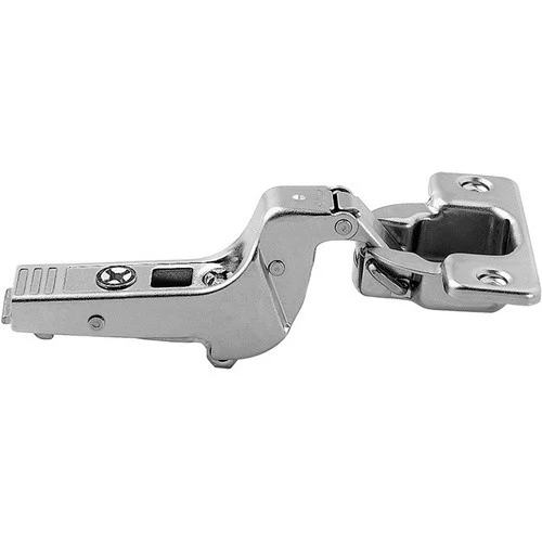 Blum Clip Top 95 Degree Thick Door Hinge Steel, Full-Cranked, Screw-On, Self-Closing