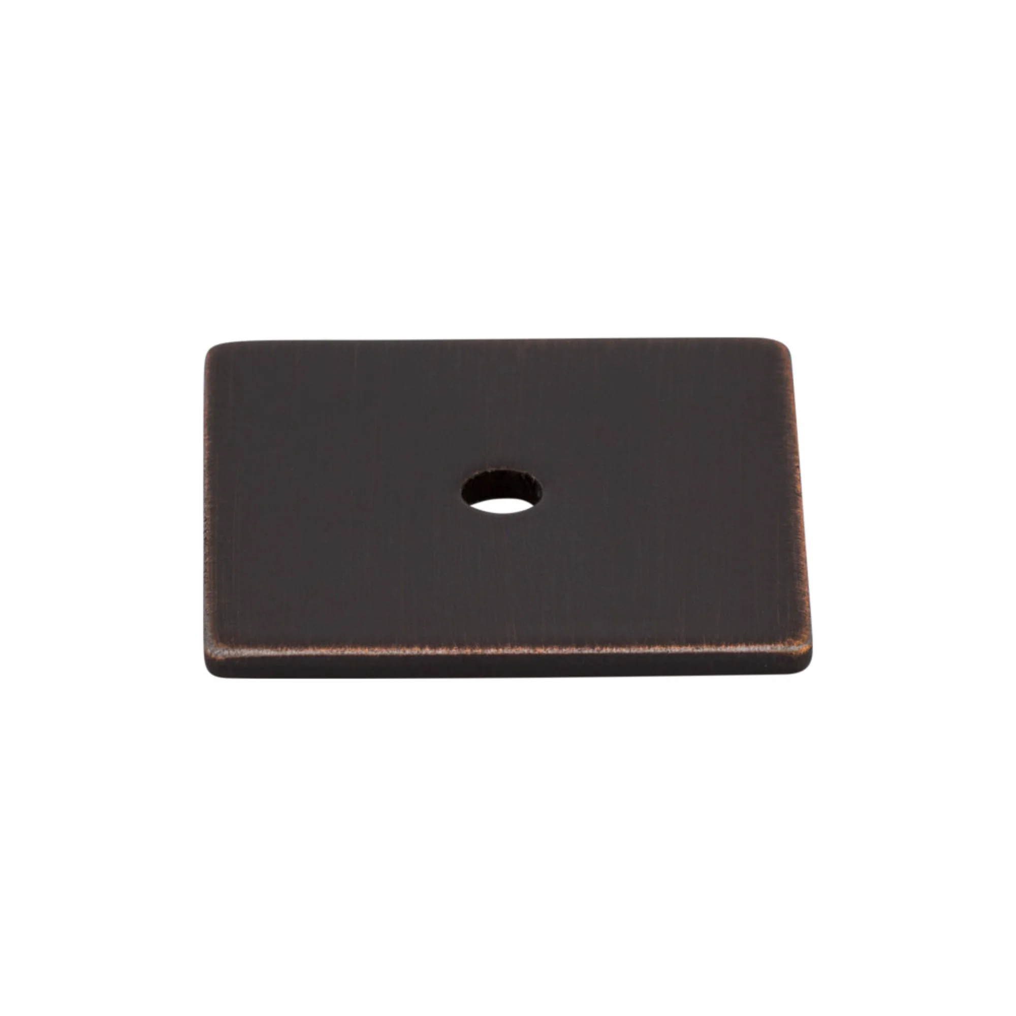 Top Knobs Square Backplate Tuscan Bronze 1-1/4″ Center to Center