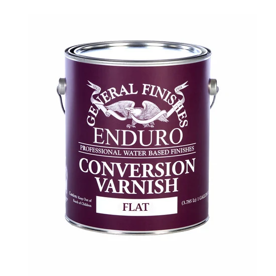 Enduro Conversion Varnish 2K Polyurethane, Flat, Gallon