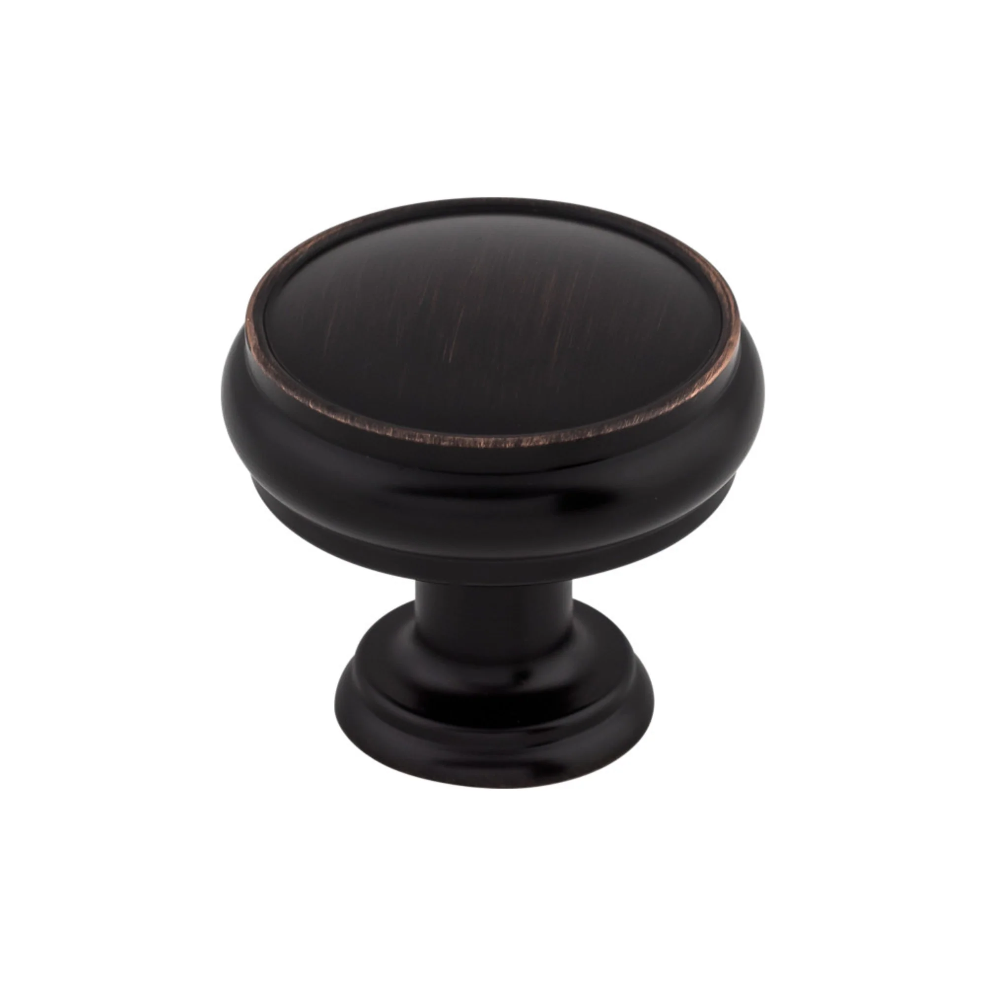 Top Knobs Serene Knob Tuscan Bronze 1-3/8″ Diameter Eden Style