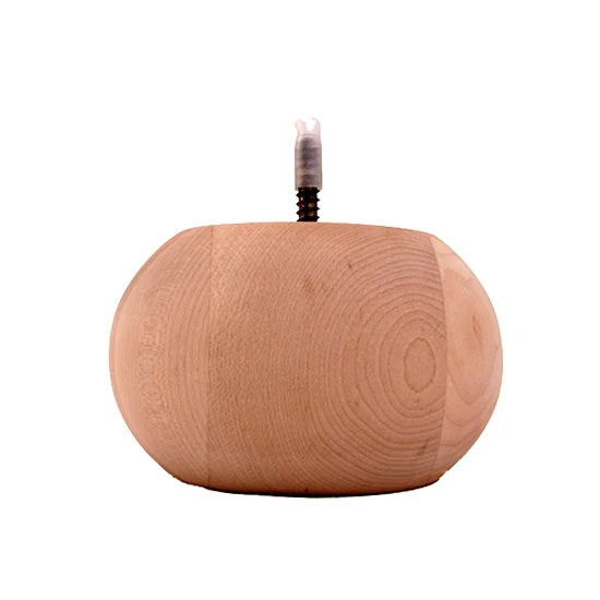 Bunn Foot Rubberwood 5″ x 3″