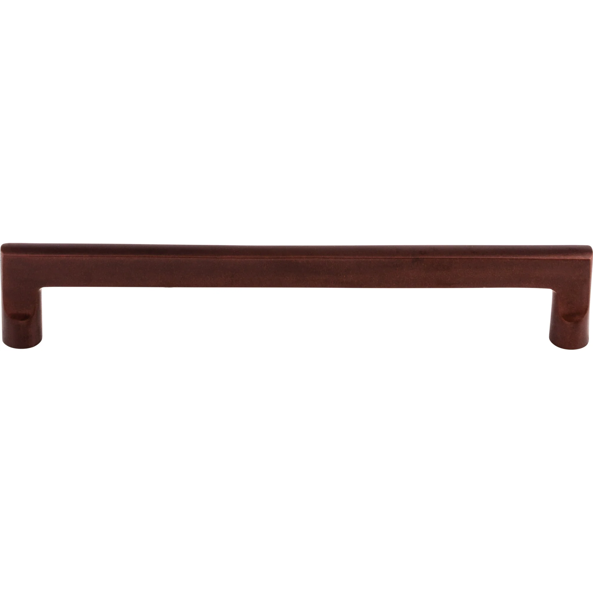 Top Knobs Aspen Flat Sided Handle Mahogany Bronze 9″ Center to Center