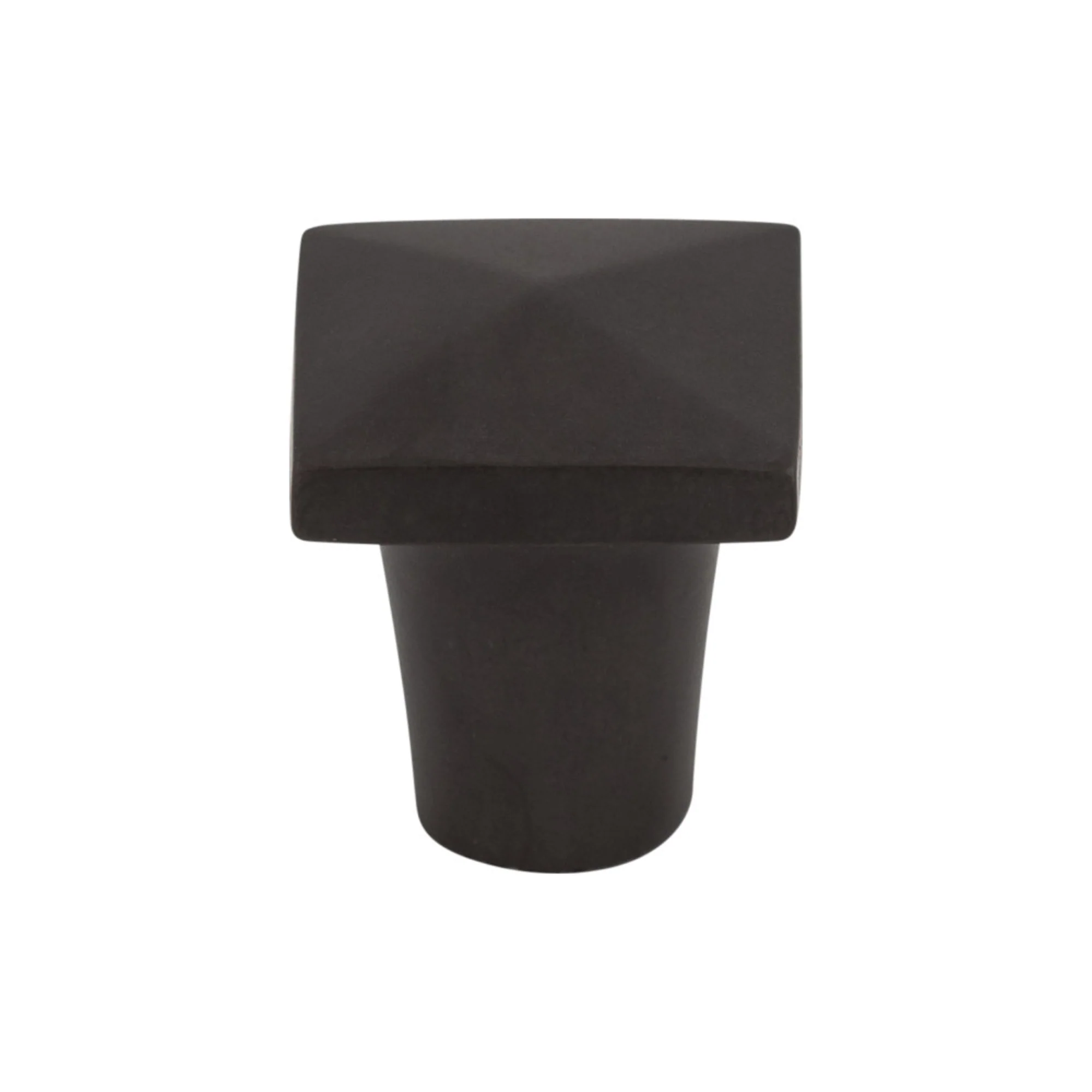 Top Knobs Aspen Square Knob Medium Bronze 3/4″ Diameter