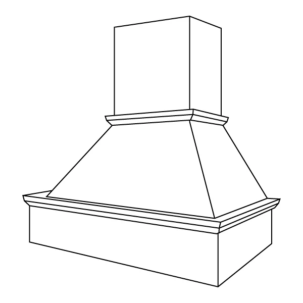 Range Hood 32-1/4 W X 42 H (moulding adds 2-1/4 inches) – Dover by JSI