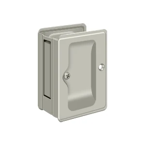 Deltana Heavy Duty Pocket Locks Adjustable Passage Door, Satin Nickel