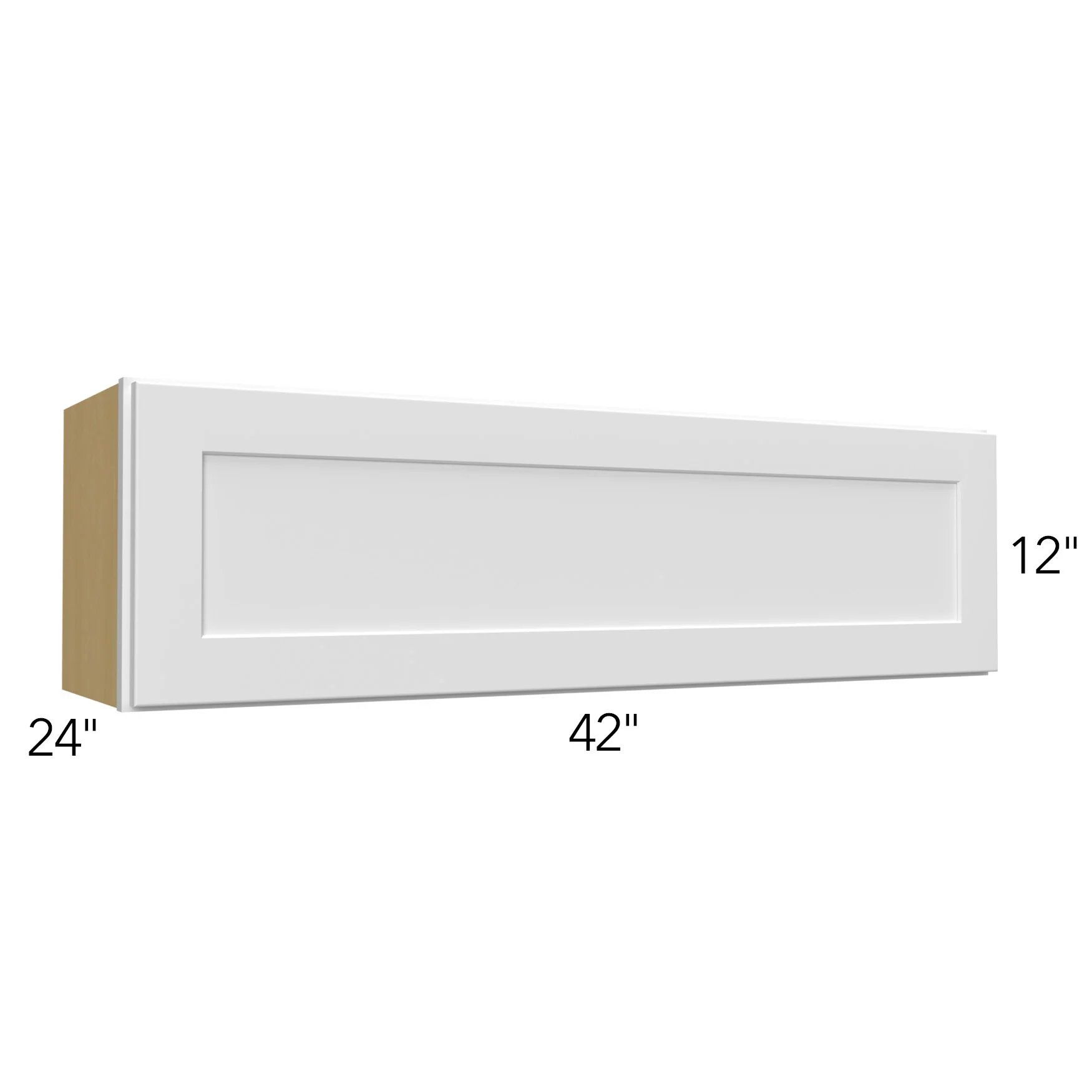Wall Refrigerator Lift-Up Cabinets 42 W X 12 H X 24 D – Echo by Fabuwood
