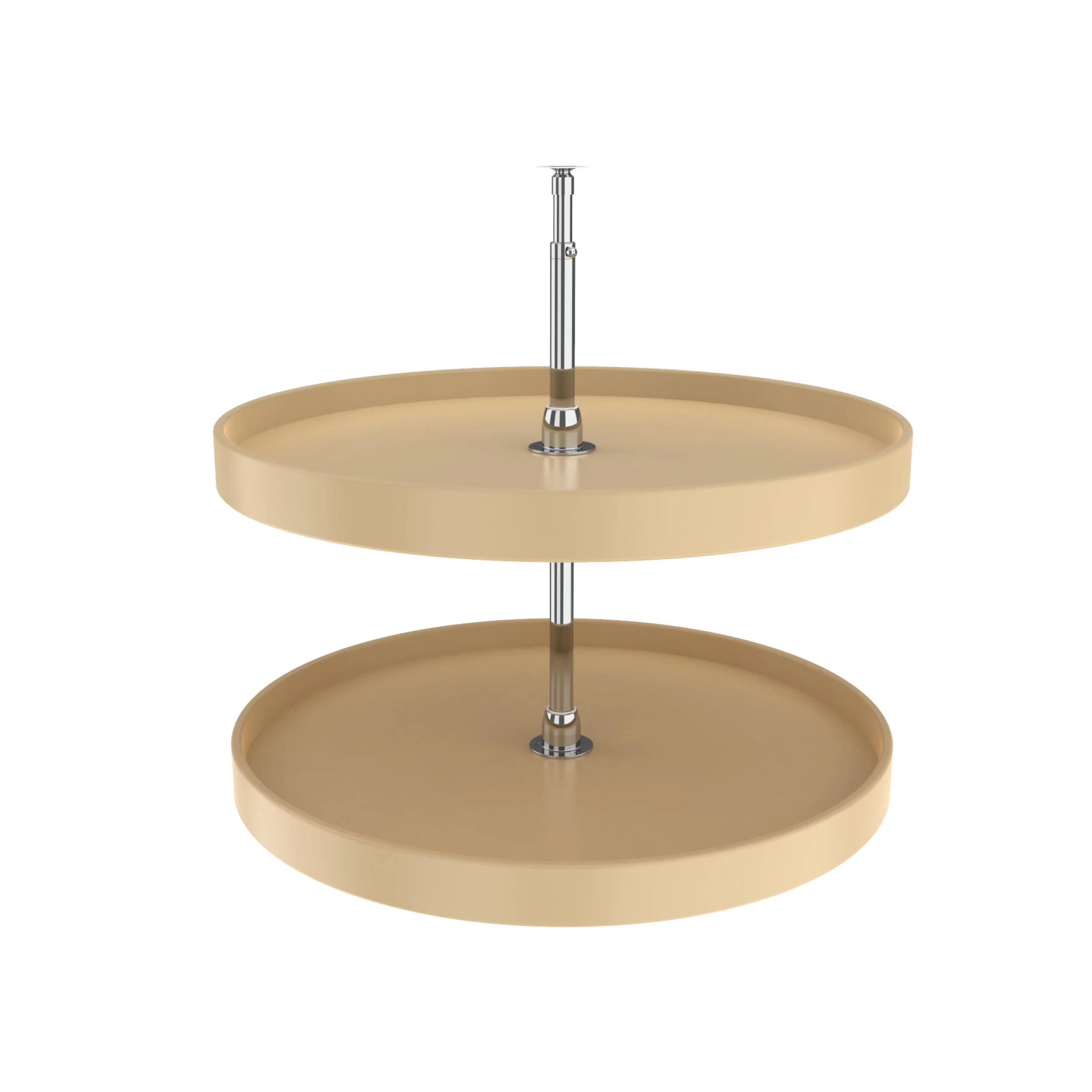 Rev-a-shelf Classic 2-Shelf Full Circle Lazy Susan Set For Base Cabinets, 28″