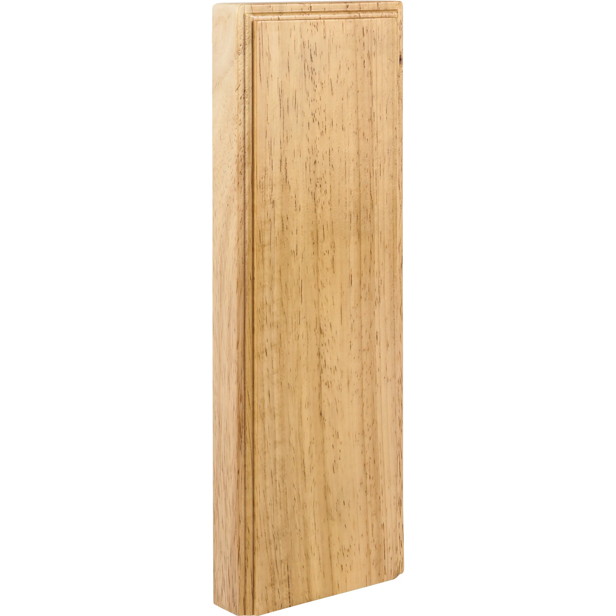 Hardware Resources Plinth Block Rubberwood 3-1/2″ Width