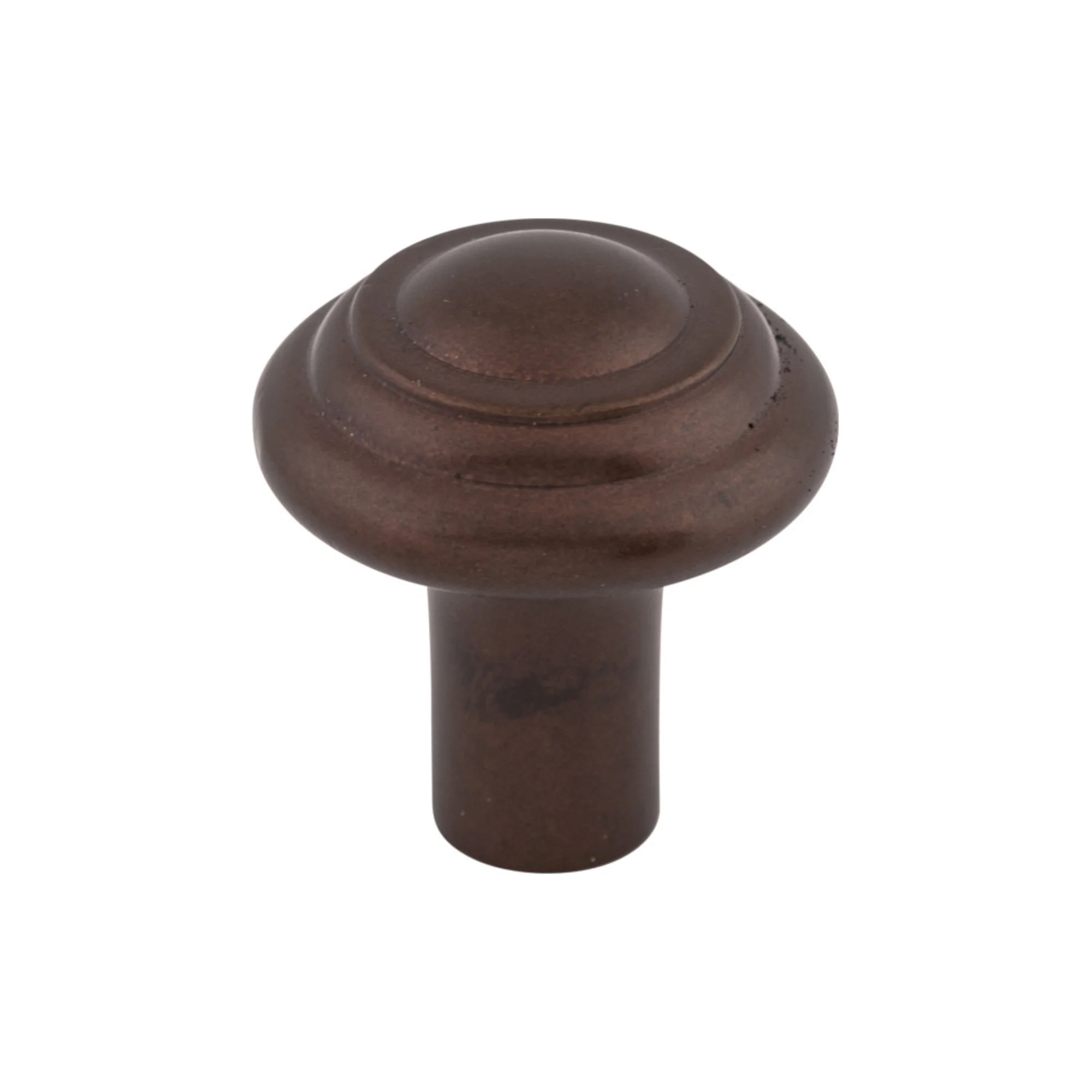 Top Knobs Aspen Round Knob Mahogany Bronze 1-1/4″ Diameter