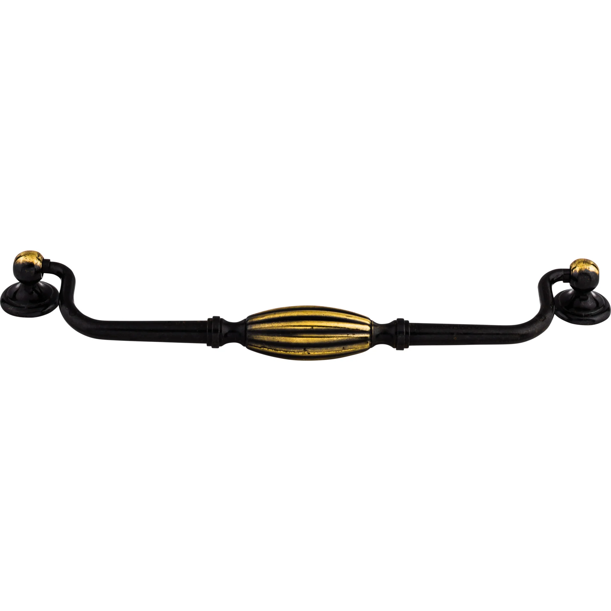 Top Knobs Tuscany Drop Handle Antique Brass 8-13/16″ Center to Center