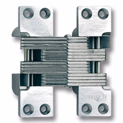 SOSS Hinge #420 2″ Minimum Thickness, Unplated