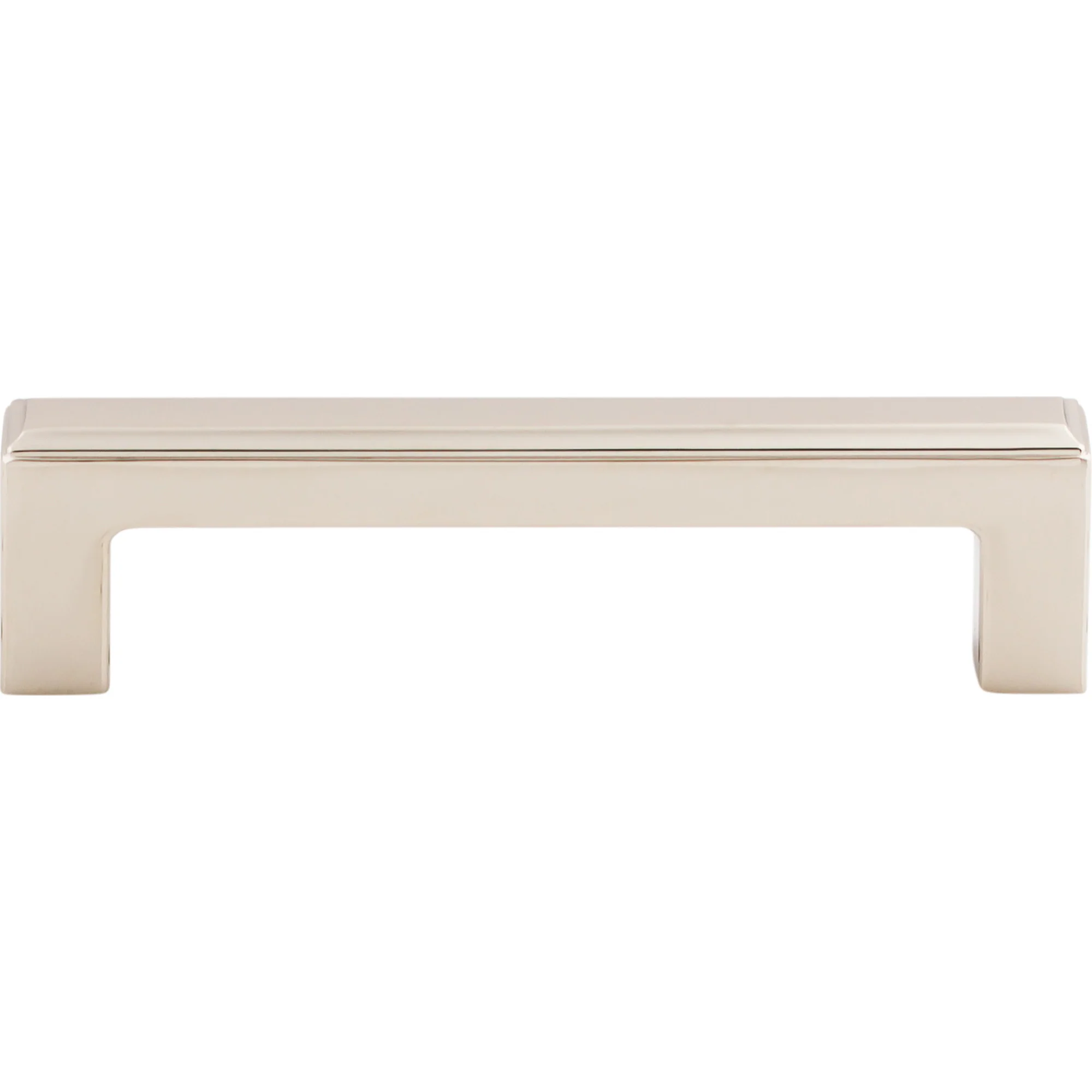 Top Knobs Transcend Podium Pull Polished Nickel 3-3/4″ Center to Center