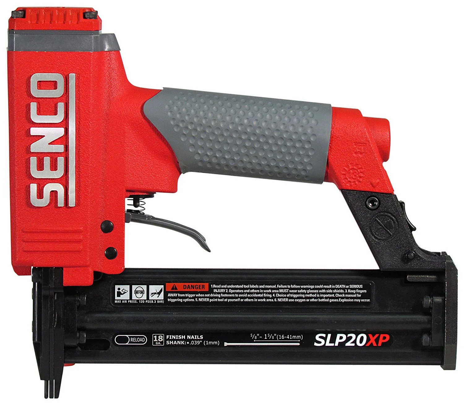 SLP20XP 18Gage Brad Nailer With Case, For 5/8″ To 1-5/8″ Brads