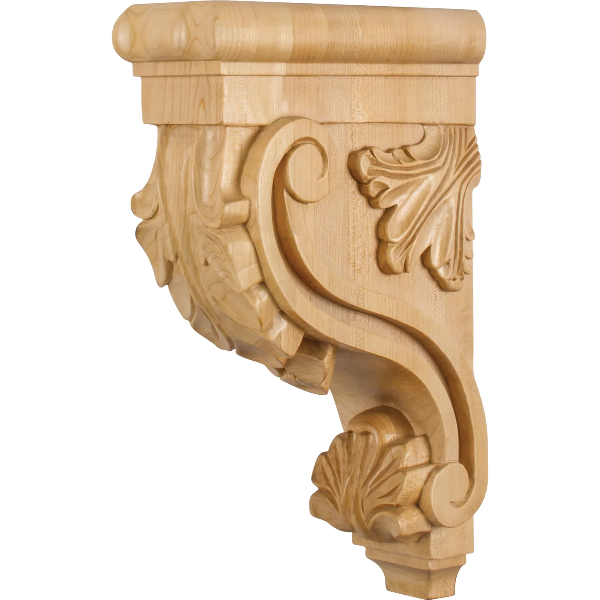 Hardware Resources Acanthus Corbel Cherry 13″ Length 3-3/8″ Width