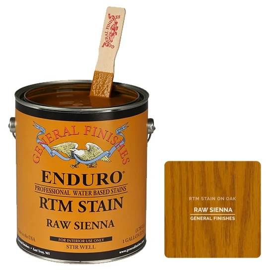 Enduro RTM Stain System, Raw Sienna, Gallon