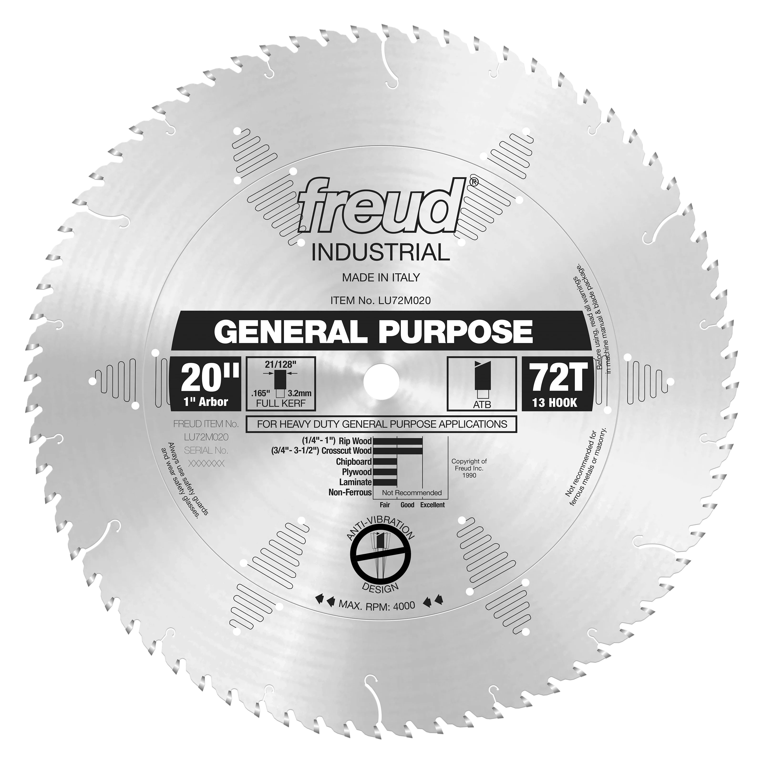 Freud Industrial Carbide Saw Blades