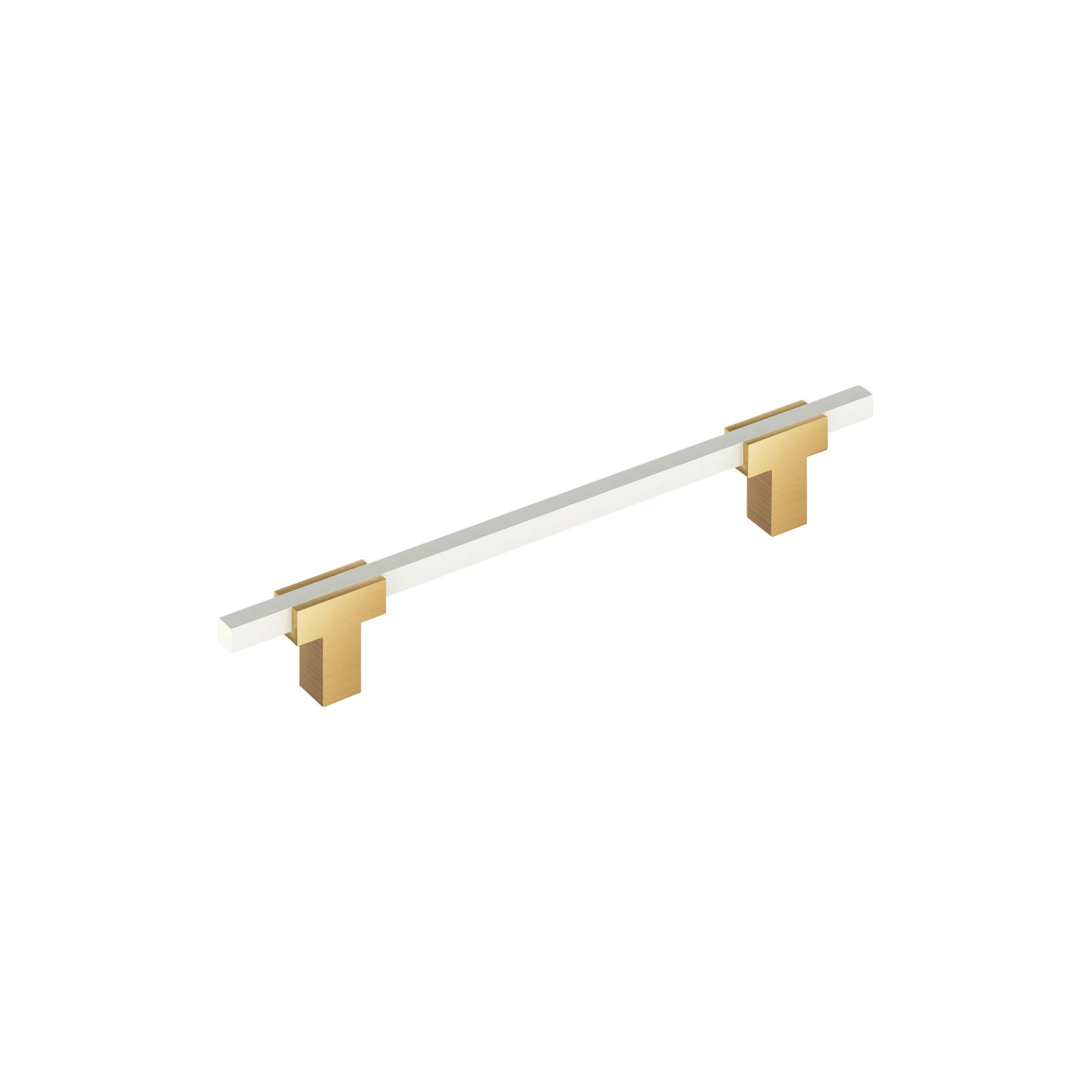 Amerock Urbanite Pull Champagne Bronze/White 6-5/16″ Center to Center