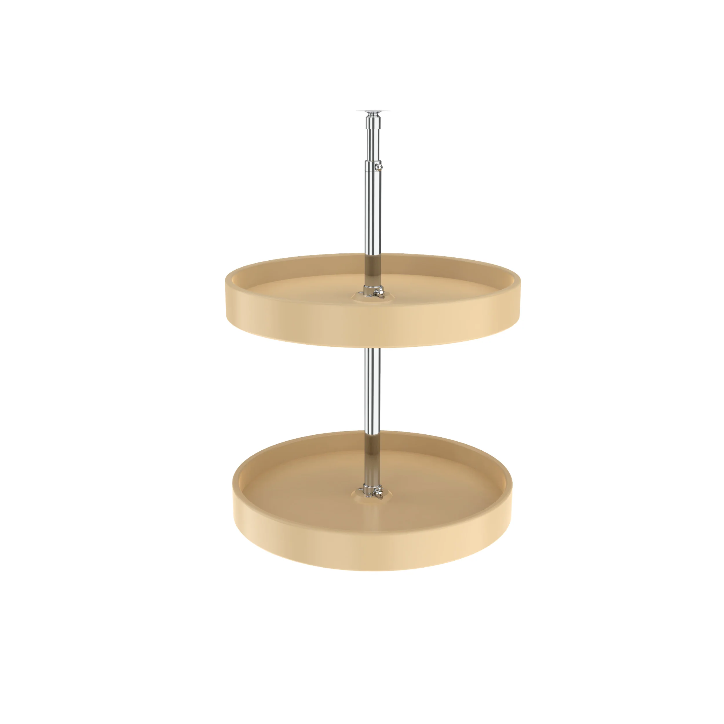 Rev-a-shelf Classic 2-Shelf Full Circle Lazy Susan Set For Wall Cabinets, 18″