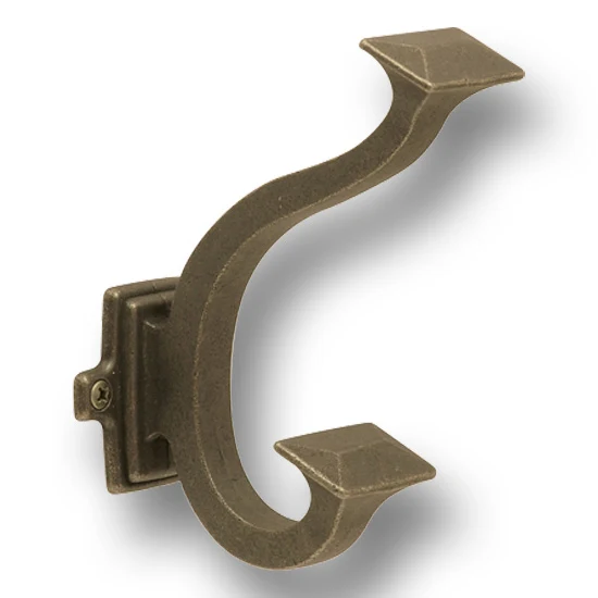 Hickory Hardware Hook Zinc Windover Antique 1-1/2″ Center to Center