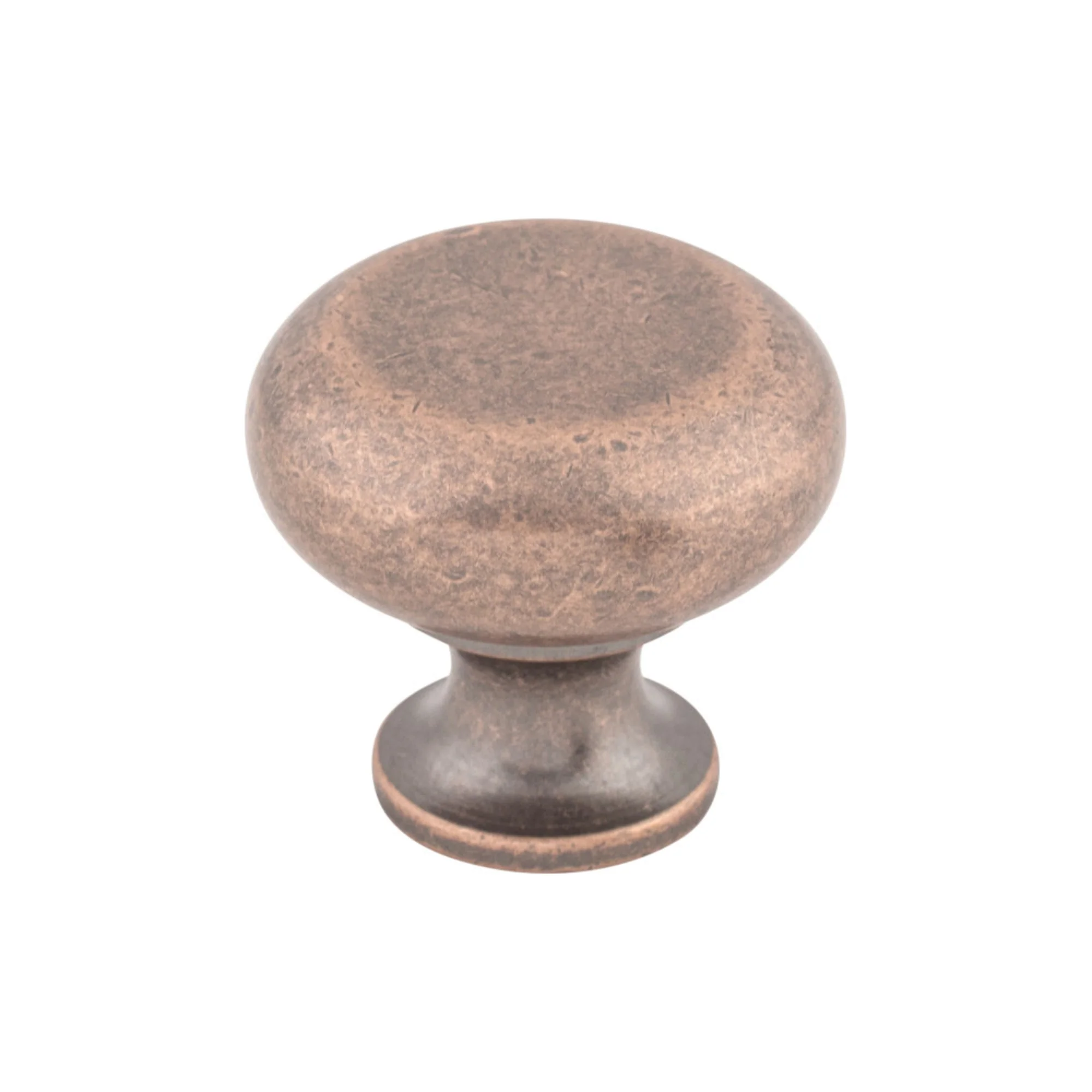 Top Knobs Somerset Knob Antique Copper 1-1/4″ Diameter Flat Faced Style