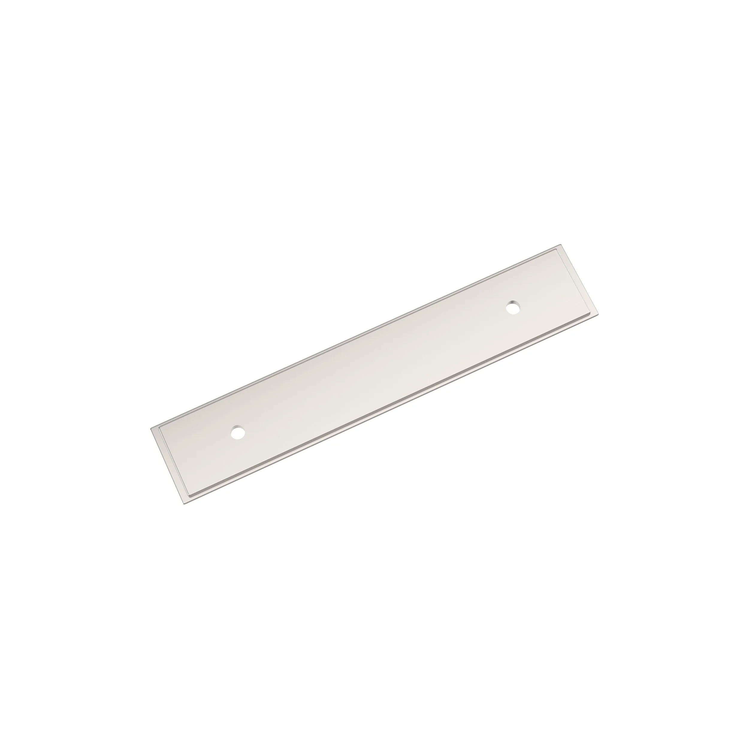 Amerock Maymont Backplate Polished Nickel 3-3/4″ Center to Center