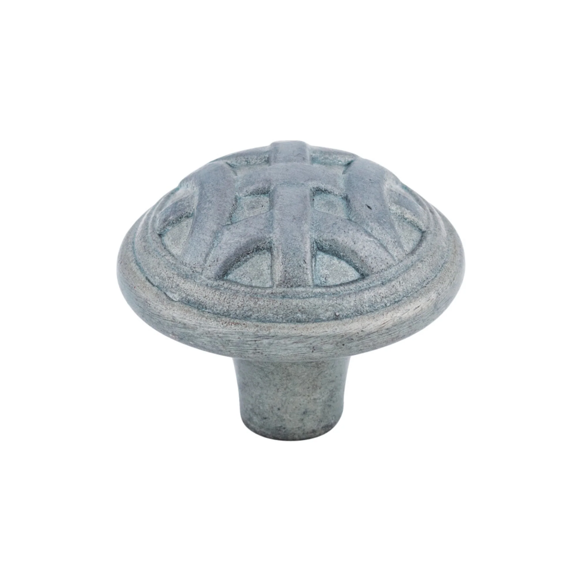 Top Knobs Tuscany Knob Light Pewter 1-1/4″ Diameter Celtic Style