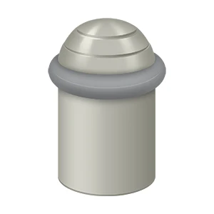 Deltana Round Universal Floor Bumper Dome Cap, Satin Nickel, 2-1/8″
