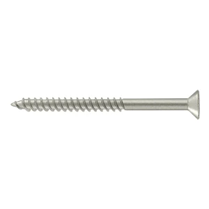 Deltana #10 Steel Wood Screw 2-1/2″ Length Satin Nickel