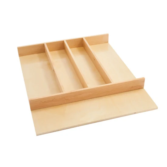 Rev-a-shelf Wood Shallow Utensil Tray Insert
