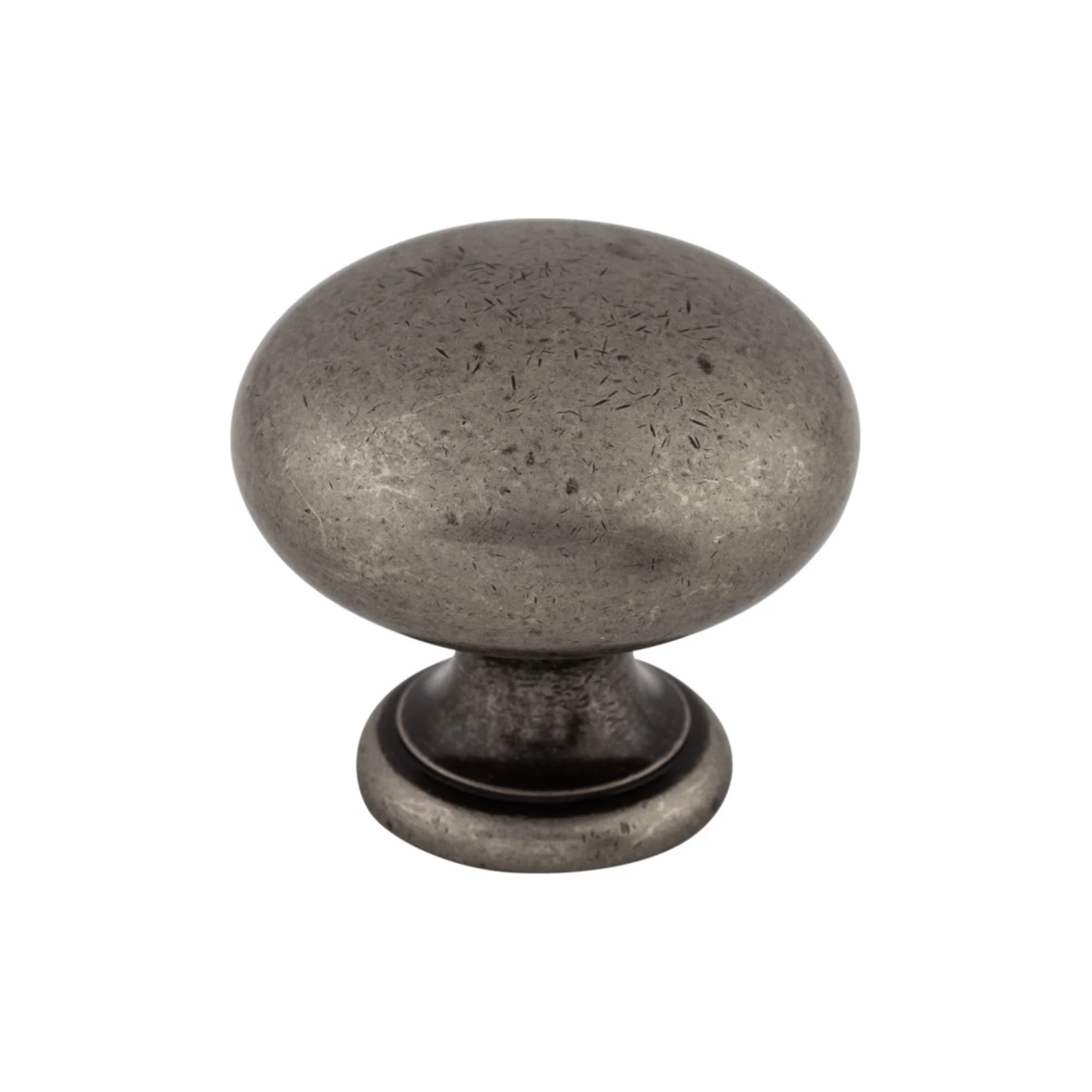 Top Knobs Somerset Knob Antique Pewter 1-1/4″ Diameter Mushroom Style