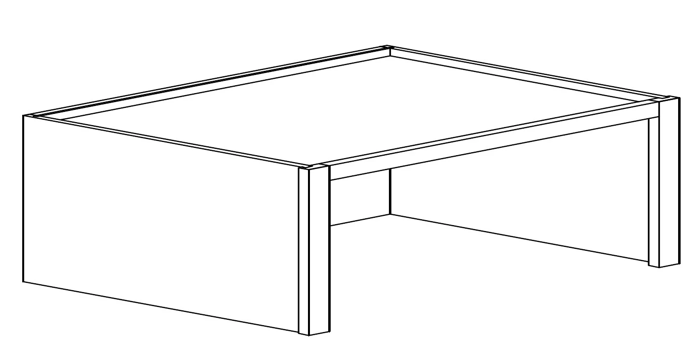 Open Locker Lower 27 W X 16-1/2 H X 18 D – Teton Paint by Legend