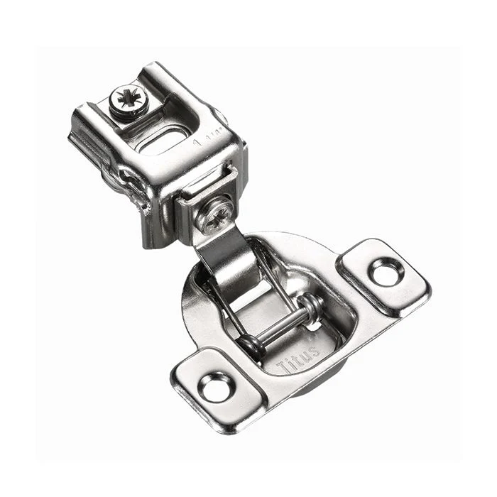 Compact Hinge 105 Degree 6-Way Adjustable 1-1/4″ Overlay Blum Pattern Press-In