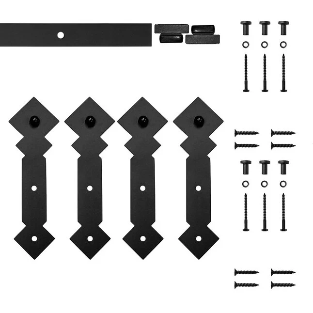 Furniture Barn Door Double Diamond Rolling Double Door Kit