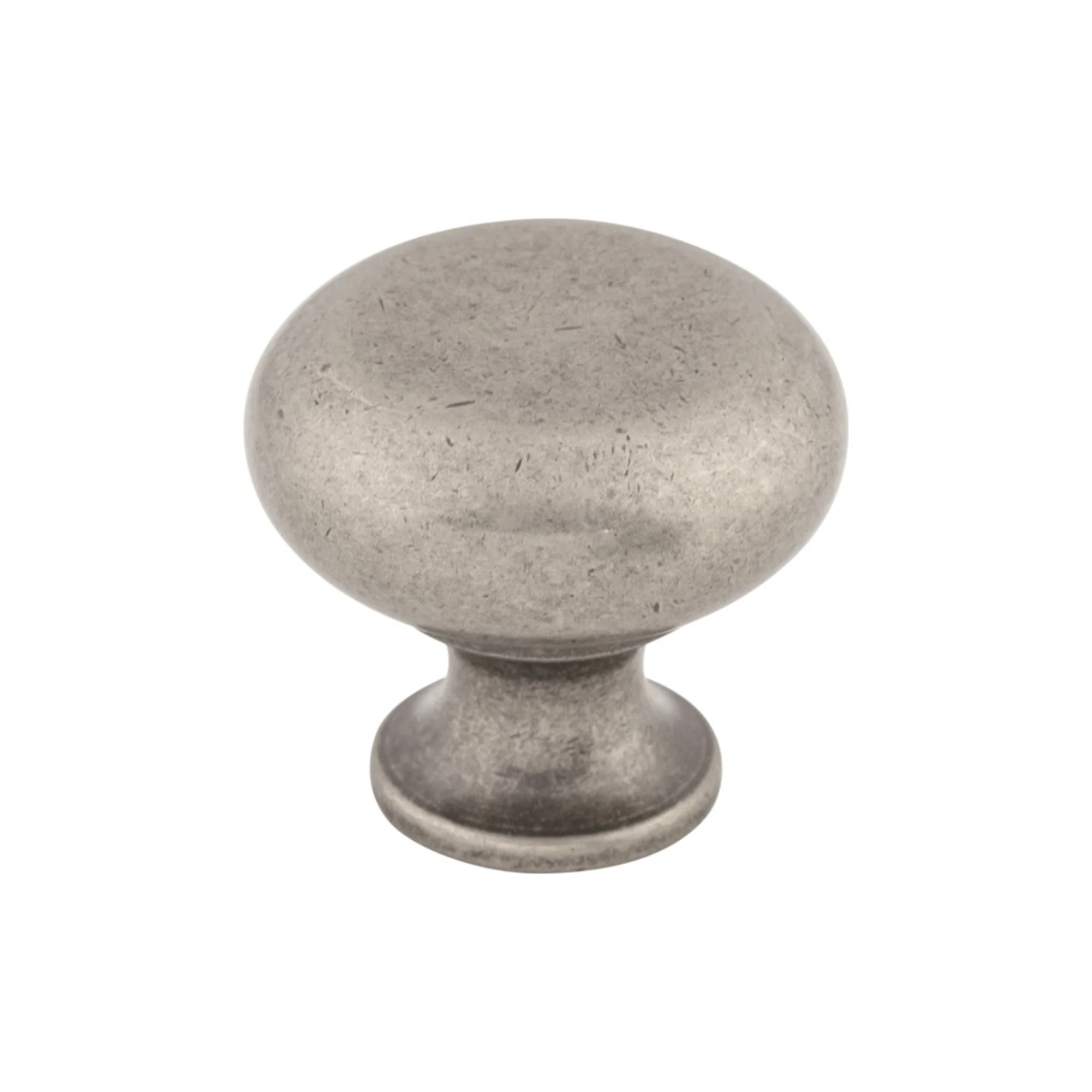 Top Knobs Somerset Knob Antique Pewter 1-1/4″ Diameter Flat Faced Style