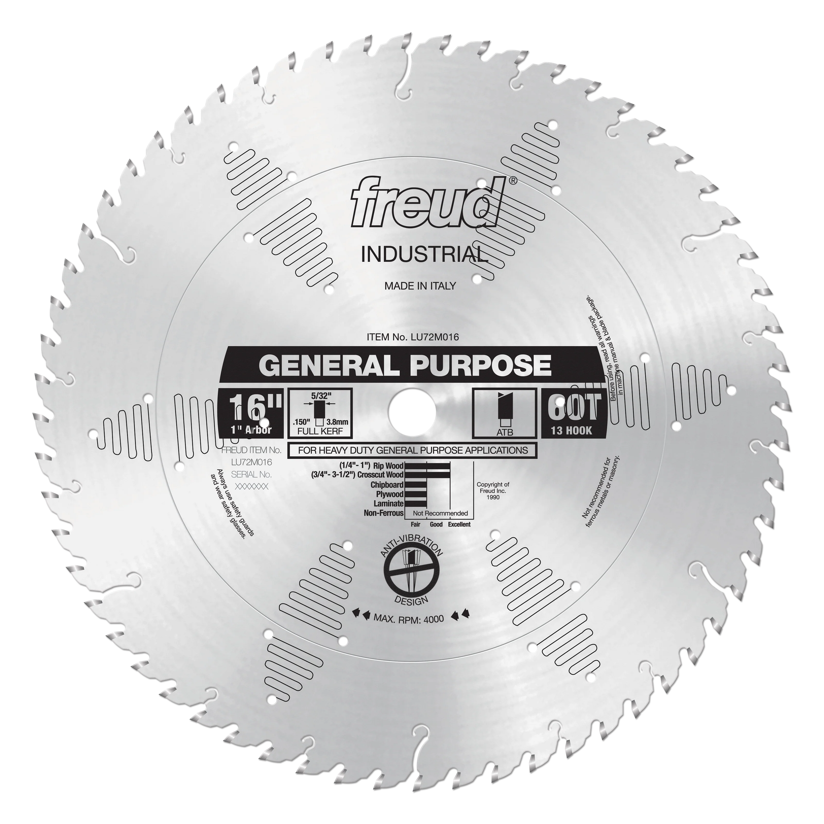 Freud Industrial Carbide Saw Blades