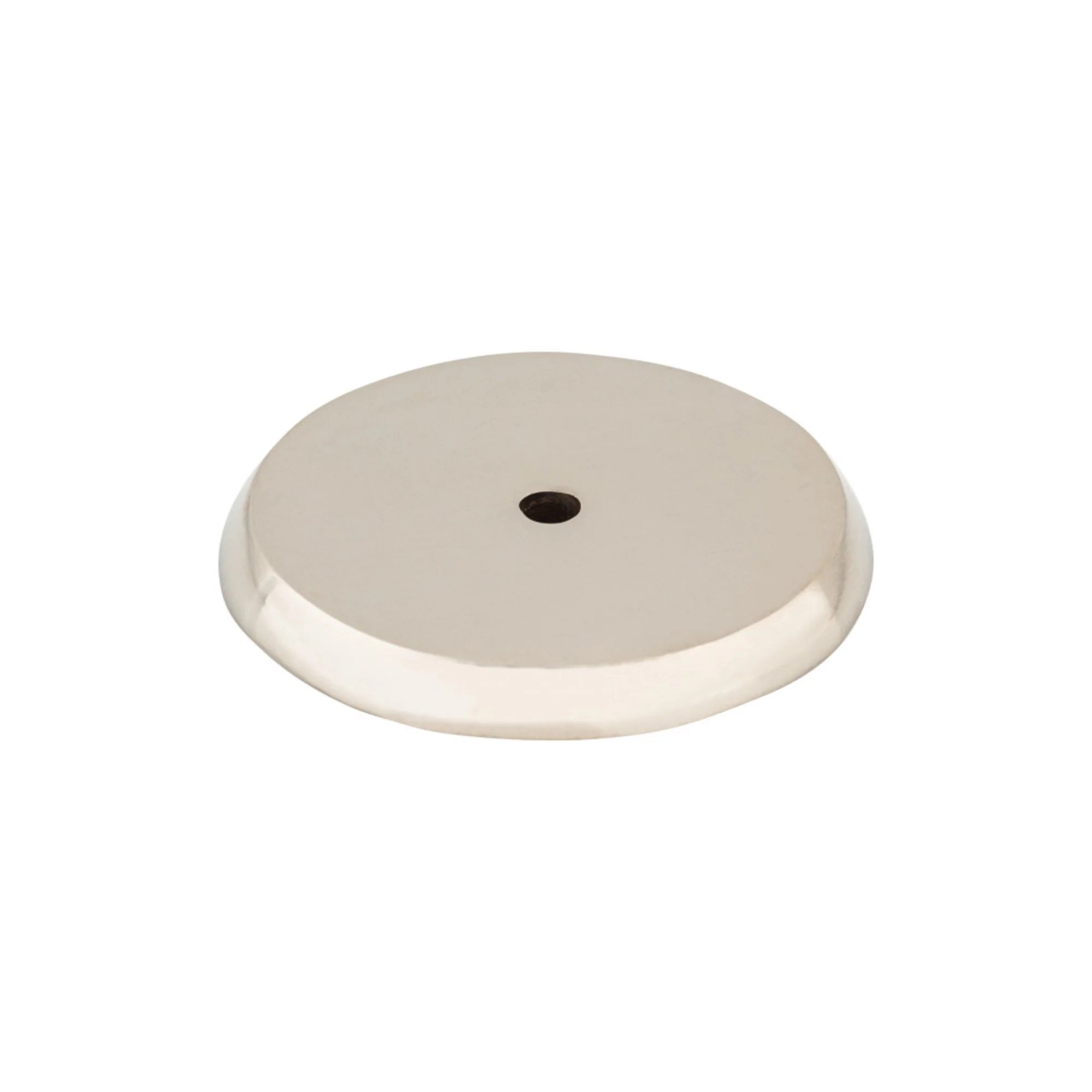 Top Knobs Aspen II Round Backplate Polished Nickel 1-3/4″ Length