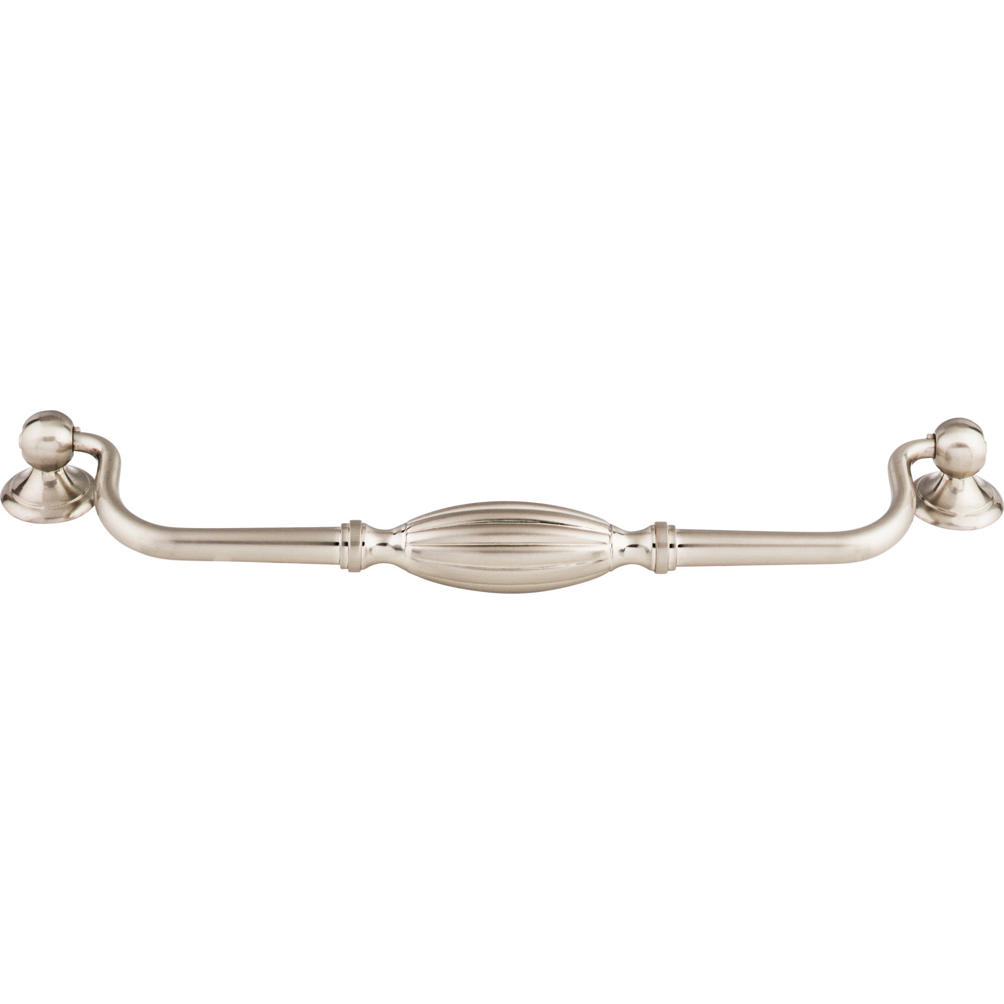 Top Knobs Tuscany Drop Pull Pull Satin Nickel 8-13/16″ Center to Center