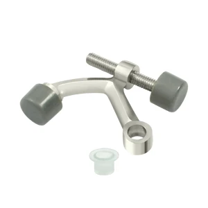 Deltana Hinge Pin Stop Hinge Mounted, Polished Nickel