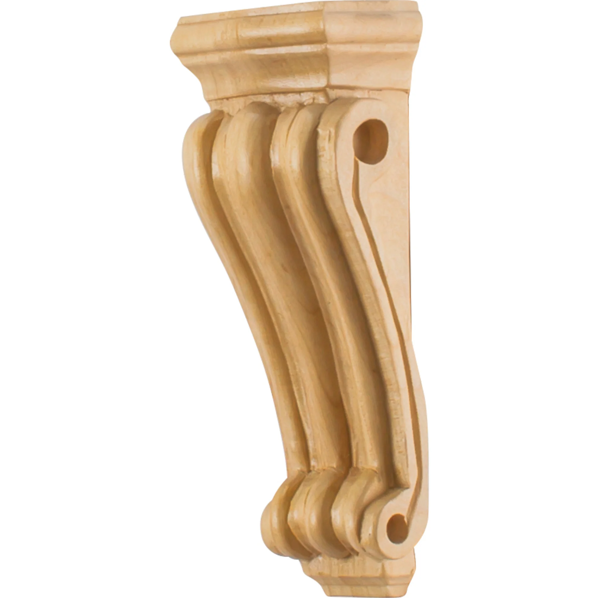Hardware Resources Low-Profile Scrolled Corbel