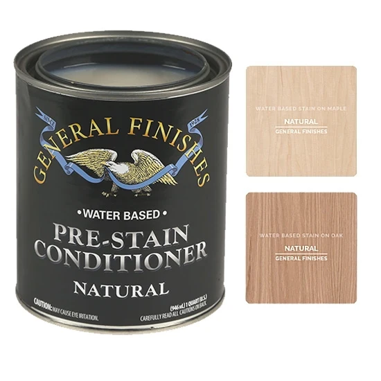General Finishes Water Based Wood Stains, Natural, Pint
