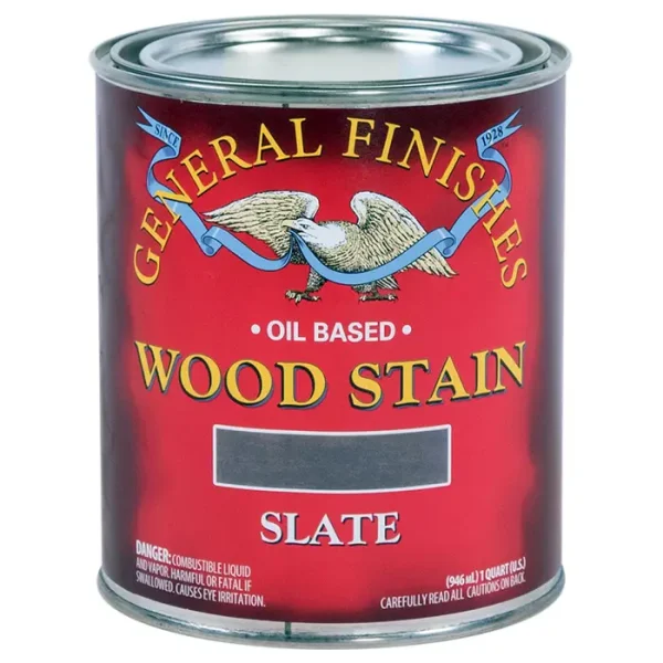 General Finishes Oil Base Stain, Slate, Quart